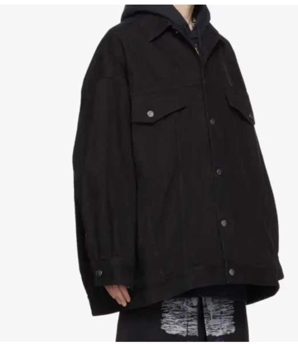 Raf Simons Solemn-X Oversized Denim Jacket | Bunjang Global